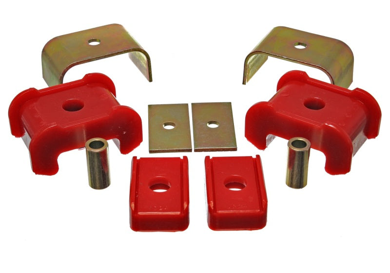 ES Trans Mounts - Red - Energy Suspension Transmission Mounts - Red