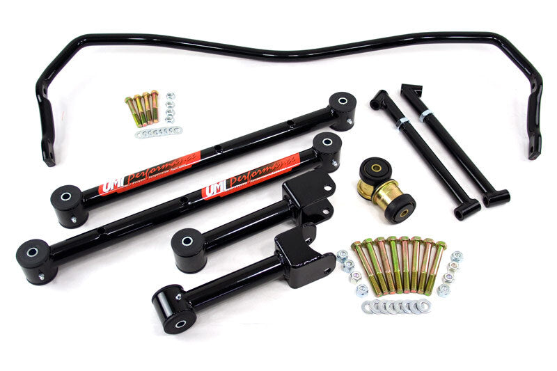 UMI Lower Control Arms - UMI Performance 68-72 GM A-Body Rear Suspension Kit - Black
