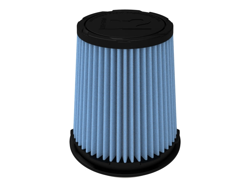AFE Universal D2 Dura Dry Air Filter - aFe Momentum Intake Replacement Air Filter w/ D2 Dura-Dry Media 4in Fx6in Bx4-3/4in Tx7in H