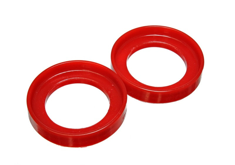 ES Spring Isolators - Red - Energy Suspension 96-00 Honda Civic/CRX / 99-00 Honda Civic Si / 92-01 Honda Prelude Red Rear Front