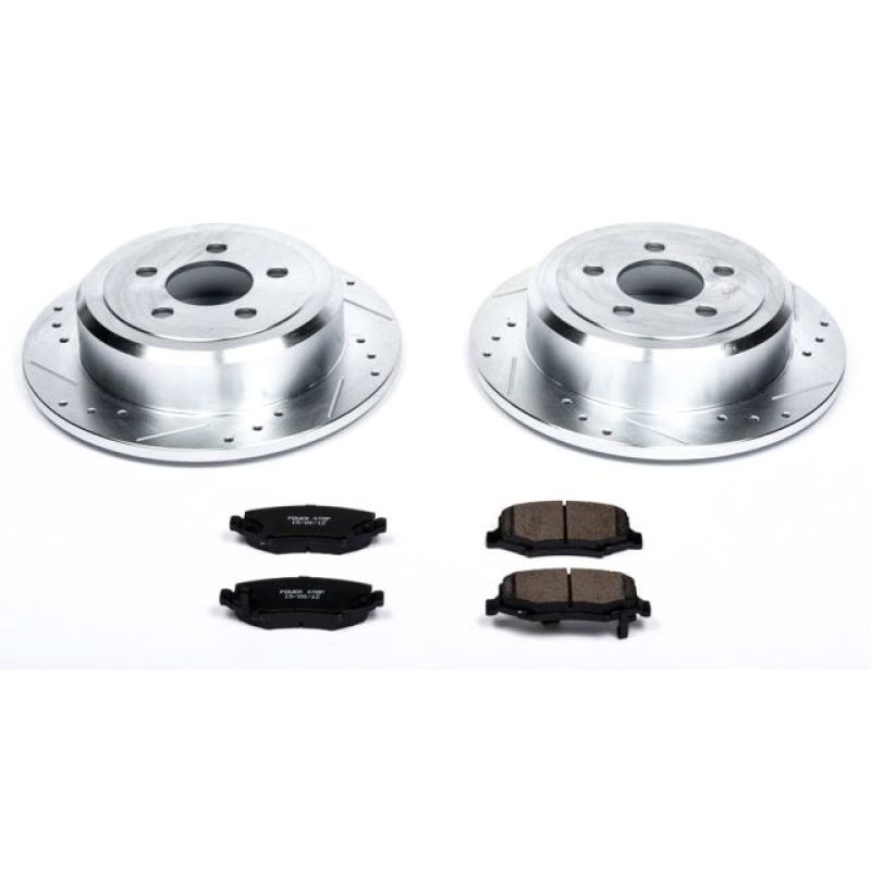 PSB Z23 Evolution Kit - Power Stop 07-11 Dodge Nitro Rear Z23 Evolution Sport Brake Kit