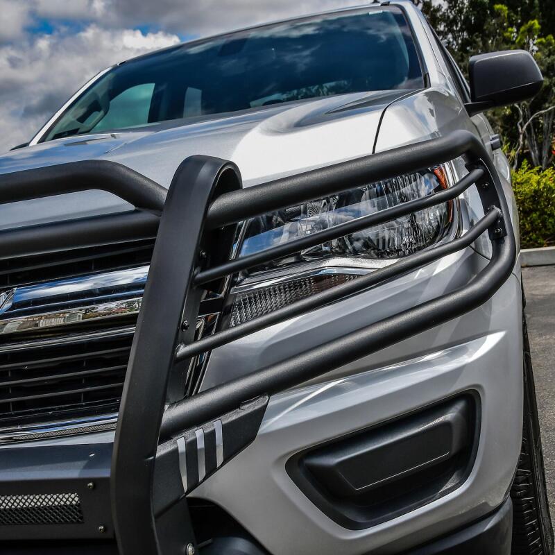 WES Sportsman Grille Guards - Westin 15-20 Chevrolet Colorado Sportsman X Grille Guard - Textured Black
