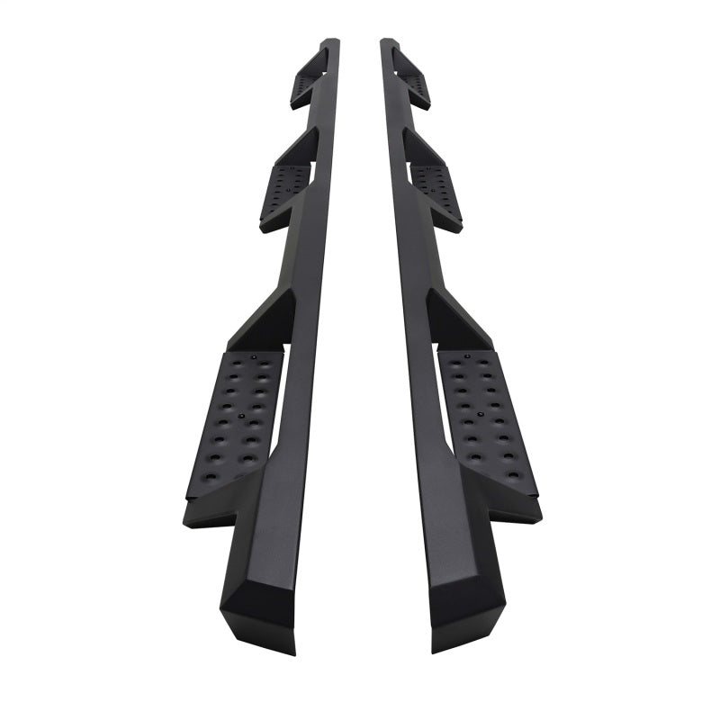 WES Nerf Bars - HDX Drop - Westin/HDX 19-20 Ram 2500/3500 Crew Cab (8ft Bed) Drop Wheel to Wheel Nerf Step Bars - Txt Black