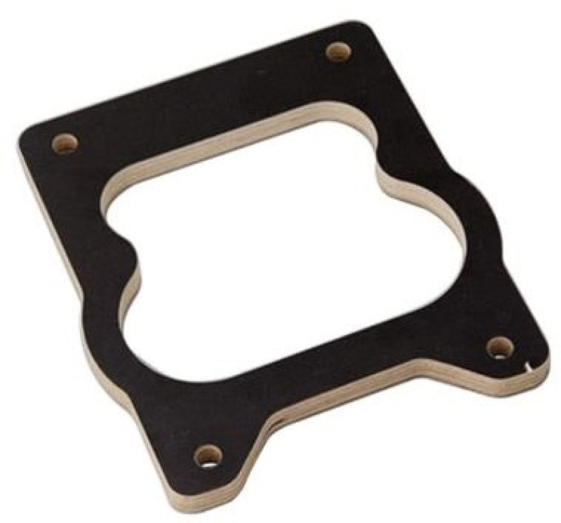 MOR Carburetor Spacers - Moroso Quadrajet Carburetor Spacer - Open Plenum - 1/2in - Wood