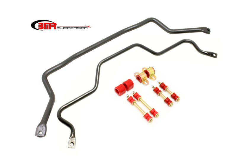 BMR Sway Bar Kits - BMR 82-92 Chevrolet Camaro Front & Rear Sway Bar Kit w/ Bushings