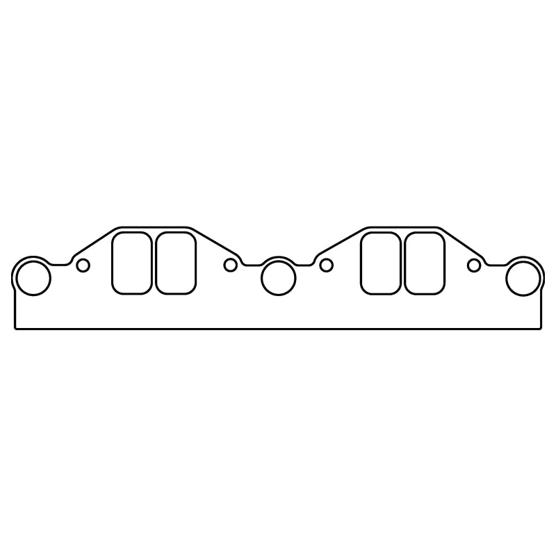 CG Intake Gaskets - Cometic Chrysler A4 Midget/A8 Sprint Car Block .047in Fiber Intake Mani Gskt-With W9 Cyl Head-2 Pack