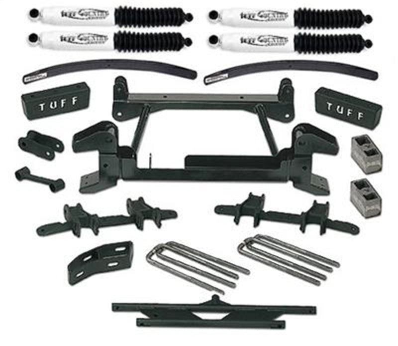 TUF Lift Kits - Tuff Country 88-97 Chevy K2500/3500 4X4 (8 Lug) 6in Lift Kit (w/Stamped Lwr Cntrl Arm SX8000)
