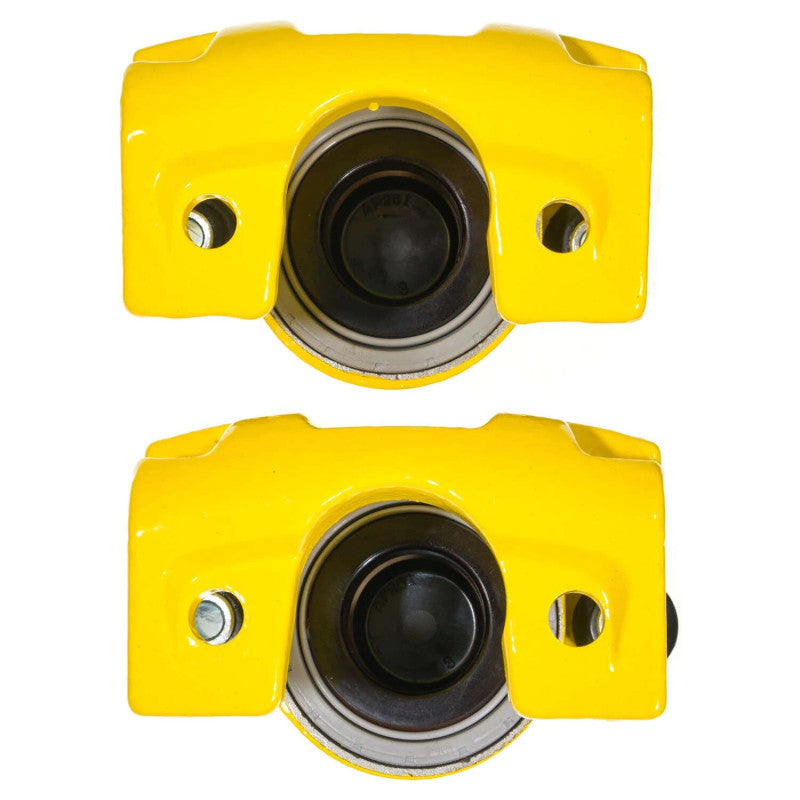 PSB Yellow Calipers - Power Stop 06-08 Lincoln Mark LT Rear Yellow Caliper Pair w/o Bracket