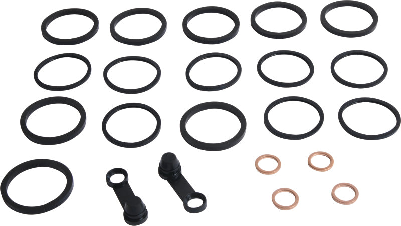 ABR Caliper Rebuild Kits - All Balls Racing 17-22 Kawasaki H2 Caliper Rebuild Kit Front