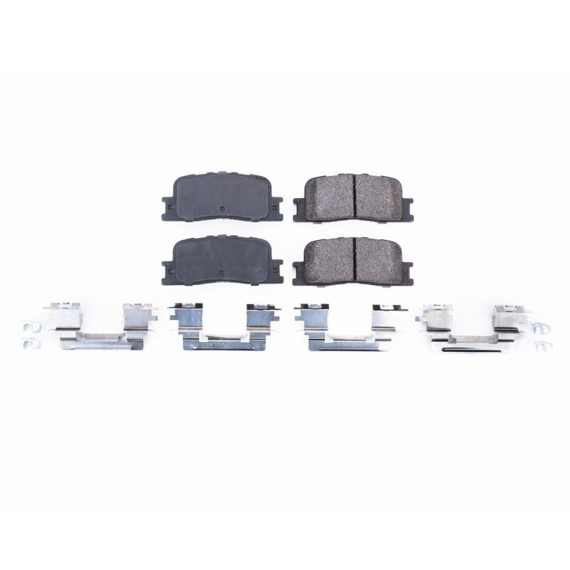 PSB Z17 Evolution Brake Pads - Power Stop 02-03 Lexus ES300 Front Z17 Evolution Ceramic Brake Pads w/Hardware