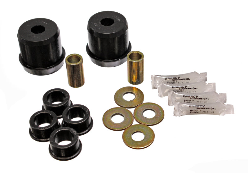 ES Cntrl Arm Bushings - Black - Energy Suspension 00-03 Nissan Maxima Black Front Control Arm Bushing Set