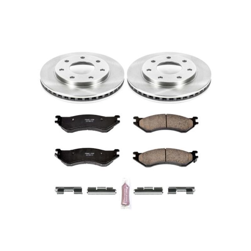 PSB Autospecialty Kit - Power Stop 00-03 Ford F-150 Front Autospecialty Brake Kit