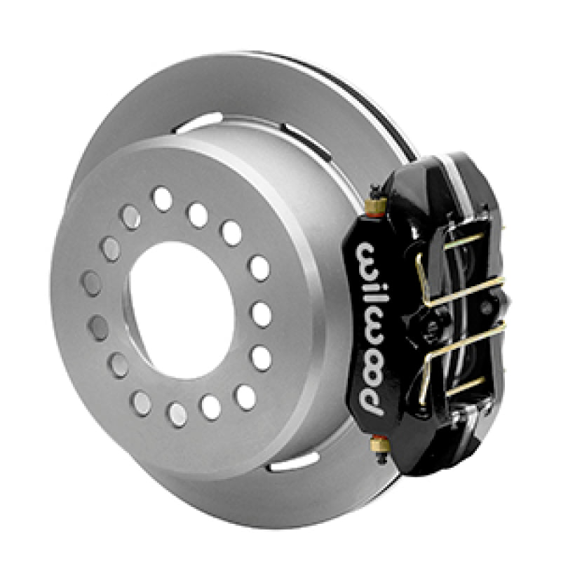 WIL Dynapro Brake Kit - Wilwood Small Ford 11 in. Forged Dynapro Low-Profile Dust Seal Rear Parking Brake Kit
