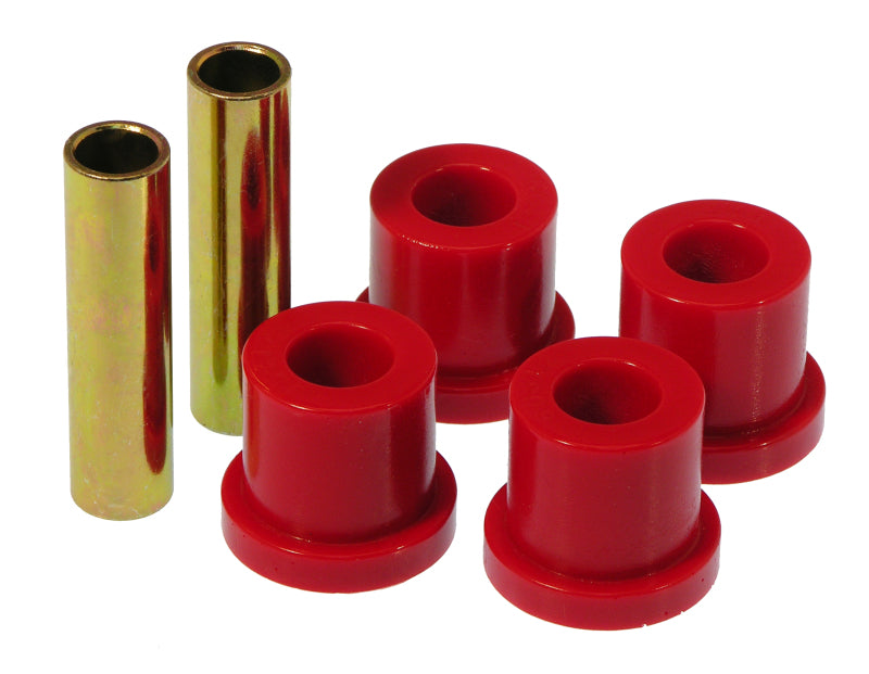 PRO Spring/Shackle Bush- Red - Prothane 81-87 GM Rear 1 3/8in OD Frame Shackle Bushings - Red