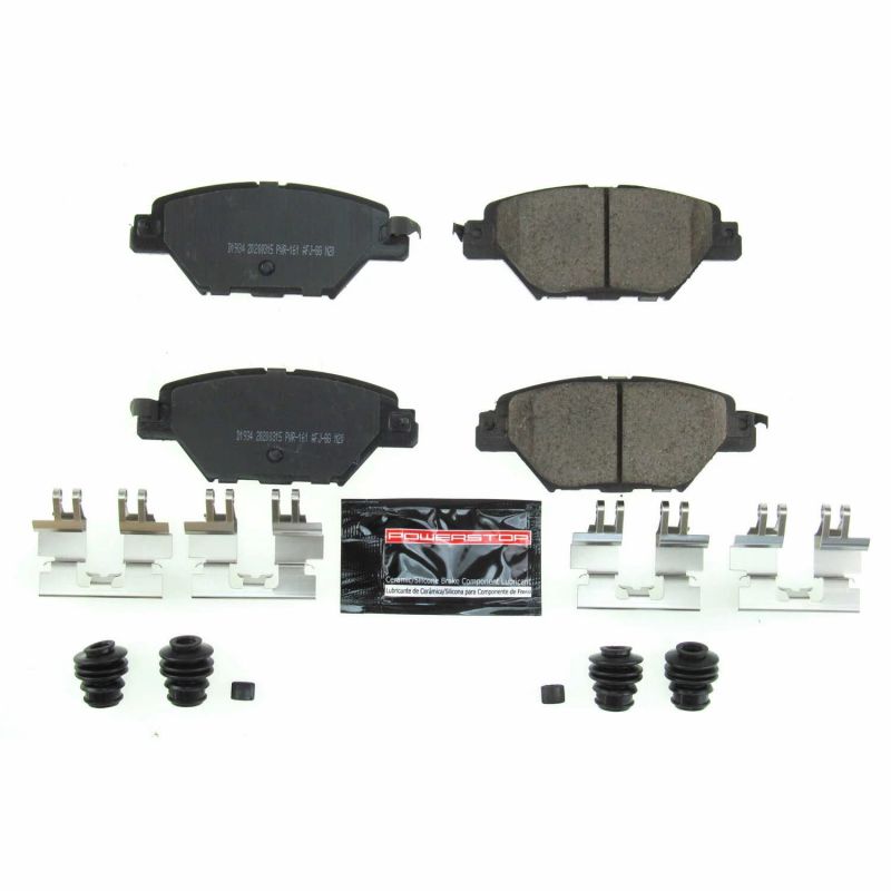 PSB Z23 Evolution Brake Pads - Power Stop 16-19 Mazda CX-9 Rear Z23 Evolution Sport Brake Pads w/Hardware