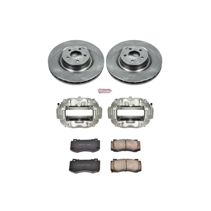 PSB Autospecialty Caliper - Power Stop 06-08 Dodge Magnum Front Autospecialty Kit w/Cals