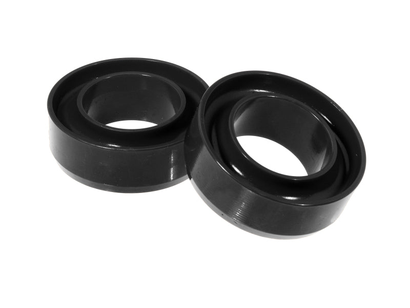 PRO Coil Spring Isolator - Blk - Prothane 02-04 Dodge Ram 2wd Front Coil Spring 2in Lift Spacer - Black