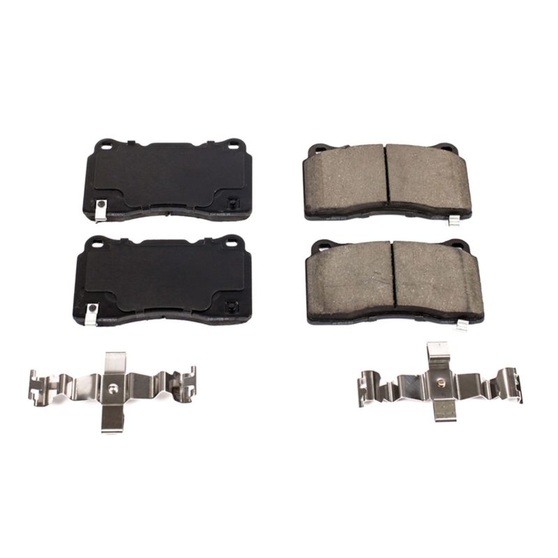 PSB Z17 Evolution Brake Pads - Power Stop 2019 Buick Regal Sportback Front Z17 Evolution Ceramic Brake Pads w/Hardware