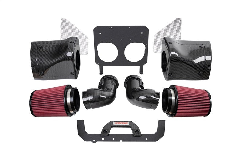 COR Air Intake Closed Box - Corsa 23+ Chevy C8 Z06 Carbon Fiber Air Intake w/ DryTech Filter