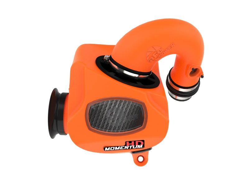 AFE Momentum HD Cold Air Intakes - aFe 15-25 Toyota Hilux L4 2.8L (td) Momentum HD Orange Edition Intake w/ Pro DRY S Filter (MOQ 12)