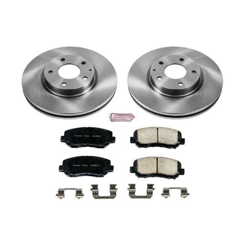 PSB Autospecialty Kit - Power Stop 13-15 Mazda CX-5 Front Autospecialty Brake Kit