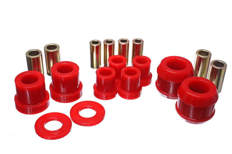ES Cntrl Arm Bushings - Red - Energy Suspension 06-14 Mazda Miata Red Front Control Arm Bushing Set