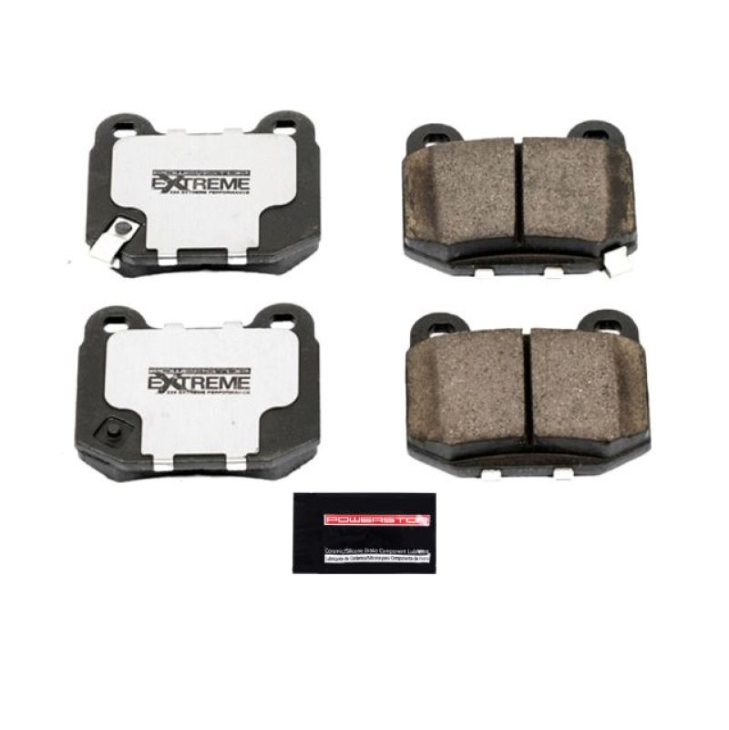 PSB Z26 Extreme Brake Pads - Power Stop 03-05 Infiniti G35 Rear Z26 Extreme Street Brake Pads w/Hardware