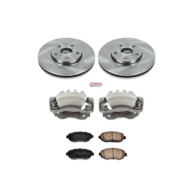 PSB Autospecialty Caliper - Power Stop 01-05 Lexus IS300 Front Autospecialty Kit w/Cals
