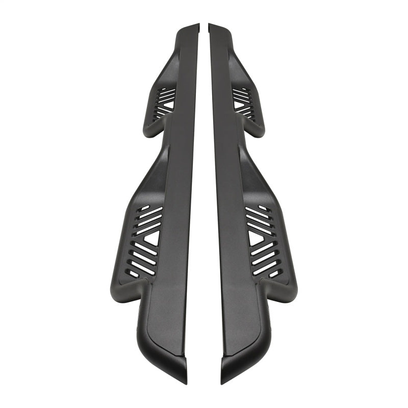 WES Nerf Bars - Outlaw - Westin 19-22 Chevrolet Silverado / GMC Sierra Double Cab Outlaw Nerf Step Bars - Textured Black