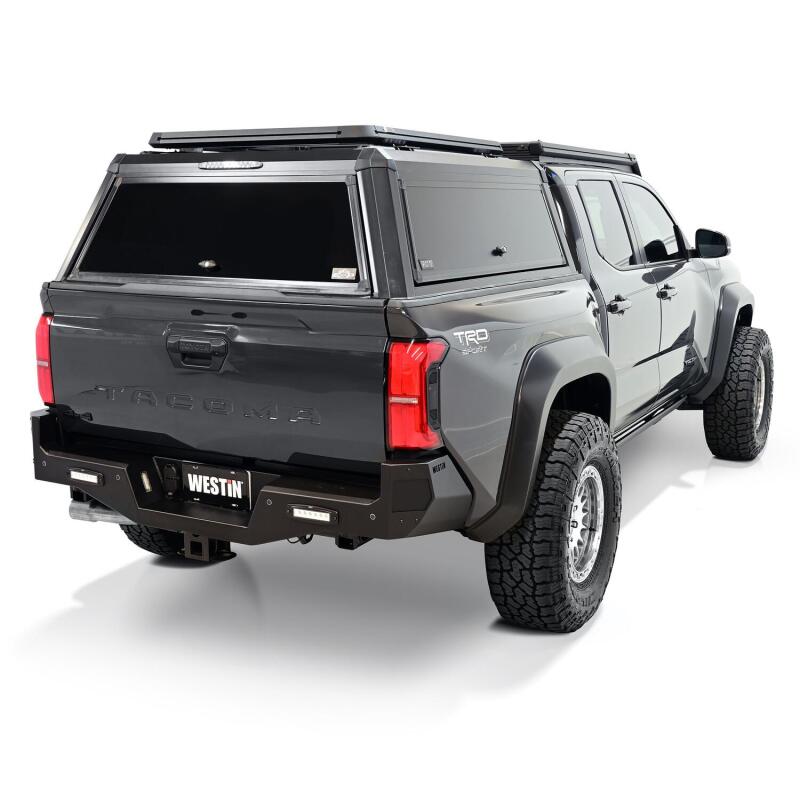 WES Pro-Series Bumpers - Westin 2024 Toyota Tacoma Pro-Series Rear Bumper - Textured Black