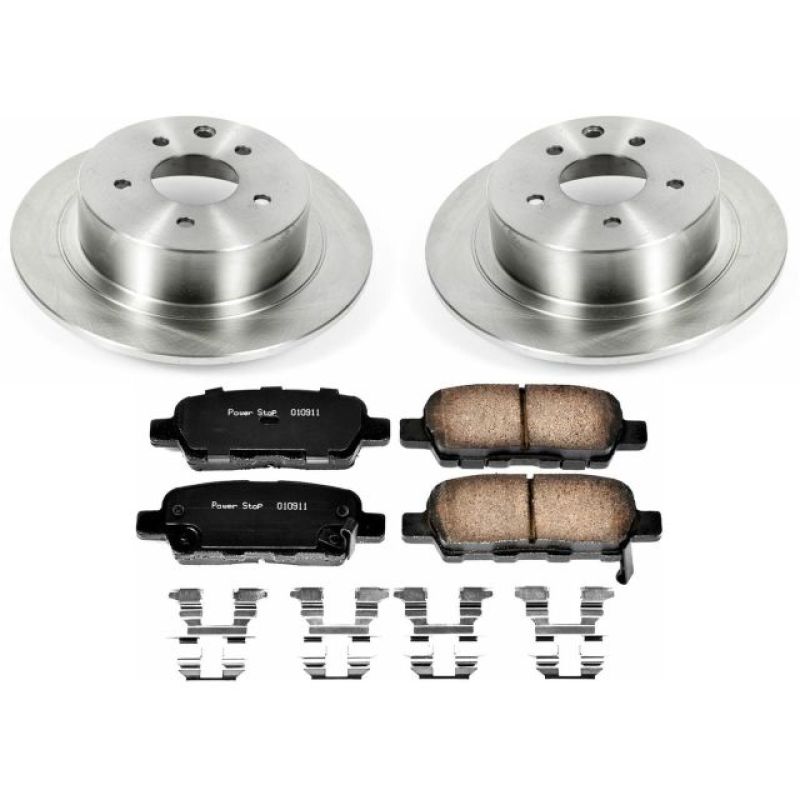 PSB Autospecialty Kit - Power Stop 07-10 Nissan Altima Rear Autospecialty Brake Kit