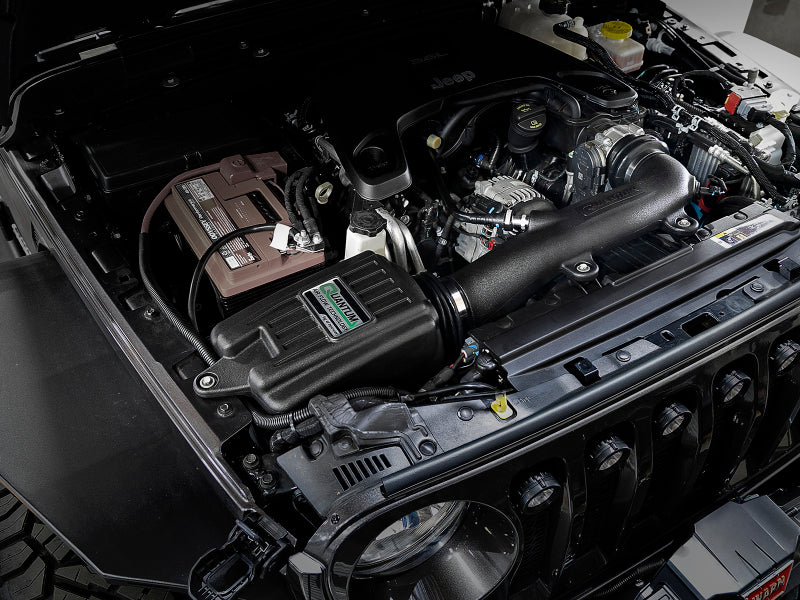 AFE Quantum Intakes - aFe Quantum Pro Dry S Cold Air Intake System 18-19 Jeep Wrangler (JL) V6-3.6L