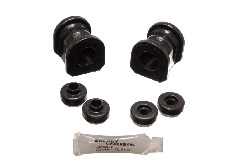 ES Sway Bar Bushings - Black - Energy Suspension 89-94 Nissan 240SX (S13) Black 25mm Front Sway Bar Bushing Set