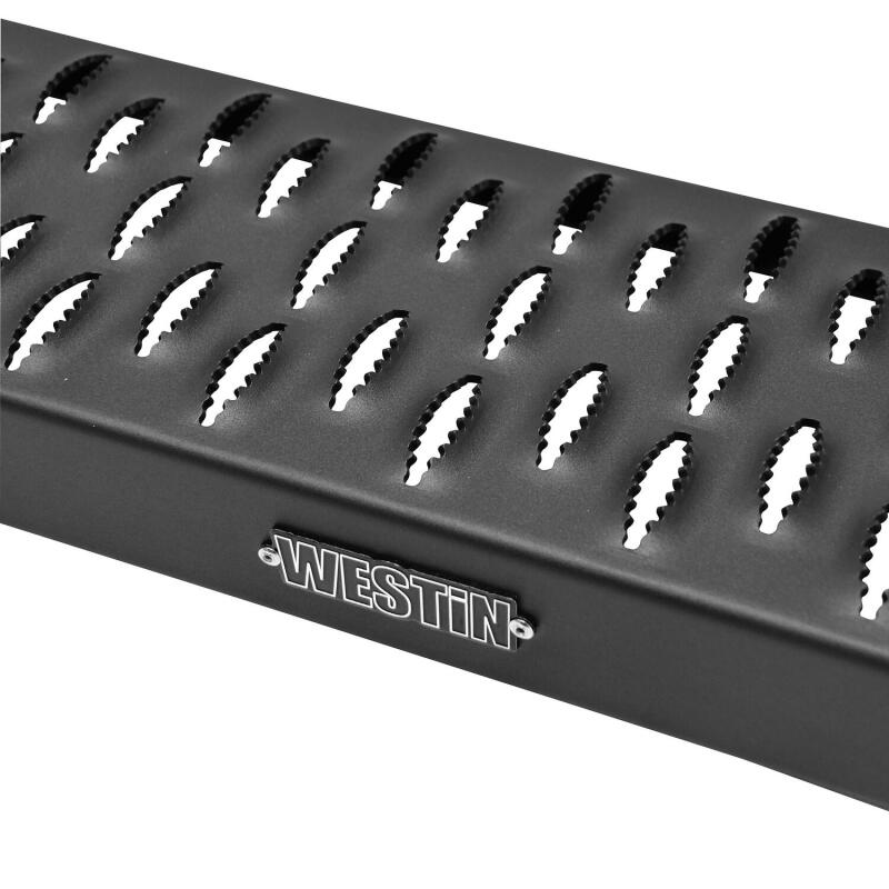 WES Running Boards - Grate - Westin Grate Steps Running Boards 54 in - Textured Black