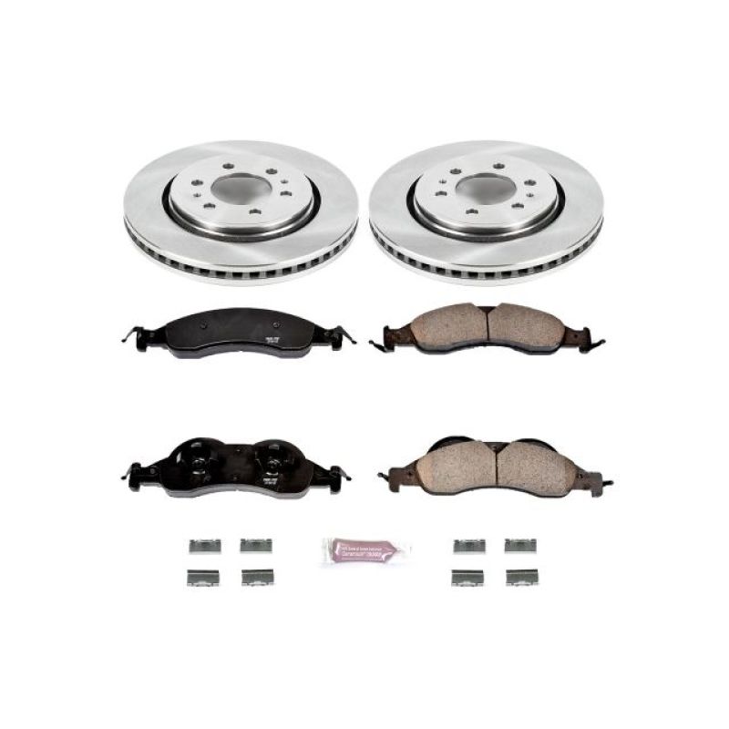 PSB Autospecialty Kit - Power Stop 07-09 Ford Expedition Front Autospecialty Brake Kit
