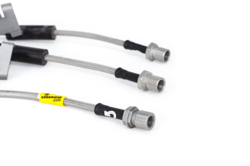GR G-Stop Brake Line Kits - Goodridge 08-13 Chevrolet Silverado (w/ Rear Drum w/o Active Brake Control) SS Brake Lines