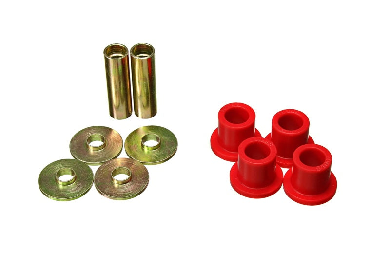 ES Steering Rack Bush - Red - Energy Suspension 05-13 Toyota Tacoma 2wd/4wd Black Rack & Pinion Bushings