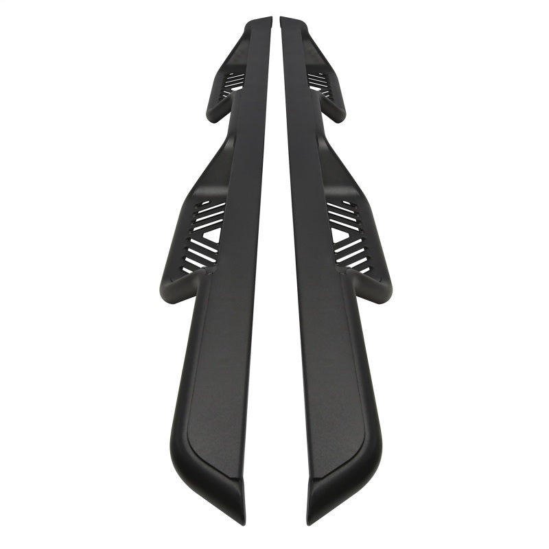 WES Nerf Bars - Outlaw - Westin 07-21 Toyota Tundra CrewMax Outlaw Drop Nerf Step Bars - Textured Black