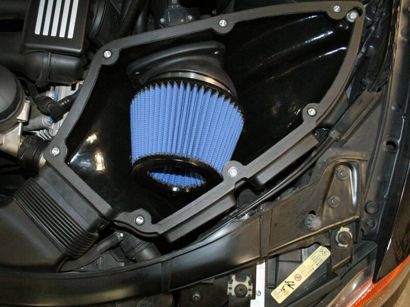 AFE Magnum FORCE Stage-2Si Cold Air Intakes - aFe MagnumFORCE Stage 2 Si Intake System P5R 06-11 BMW 3 Series E9x L6 3.0L Non-Turbo