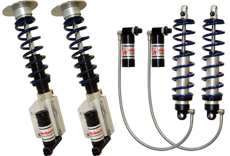 RID TQ Coilover Kits - Ridetech 05-14 Ford Mustang TQ CoilOver System Level 3
