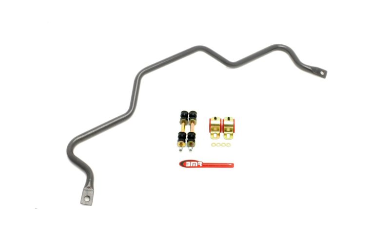 BMR Sway Bar Kits - BMR 82-02 3rd Gen F-Body Rear Hollow 25mm Sway Bar Kit w/ Bushings - Black Hammertone