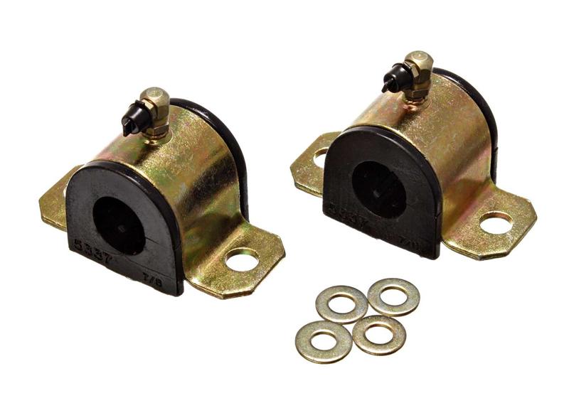 ES Sway Bar Bushings - Black - Energy Suspension 00-05 Toyota Celica Black 22mm Front Sway Bar Frame Bushings (Greaseable Frame Bus