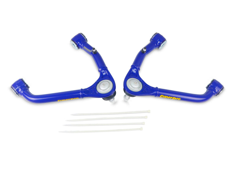 SPR Control Arms - Front - SuperPro 09-14 Chevrolet Silverado 1500 / GMC Sierra 1500 Front Upper Control Arm Set