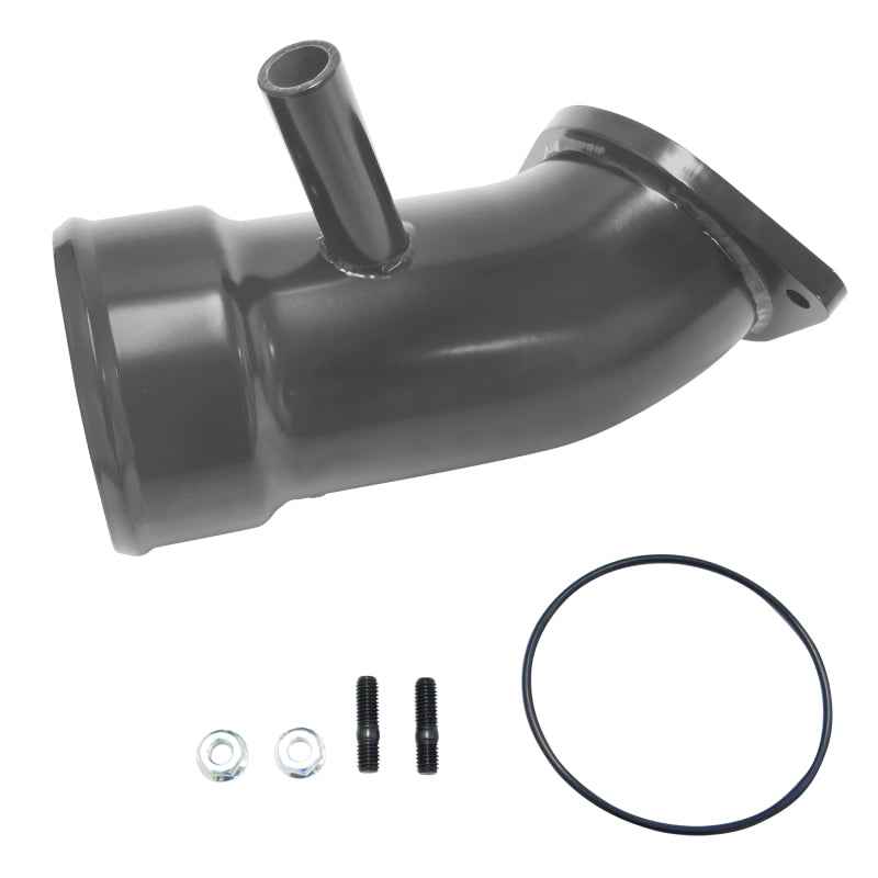 WCF Intake Horn - Wehrli 17-19 Chevrolet 6.6L L5P Duramax 3.5in Intake Horn w/PCV Port - Bengal Blue