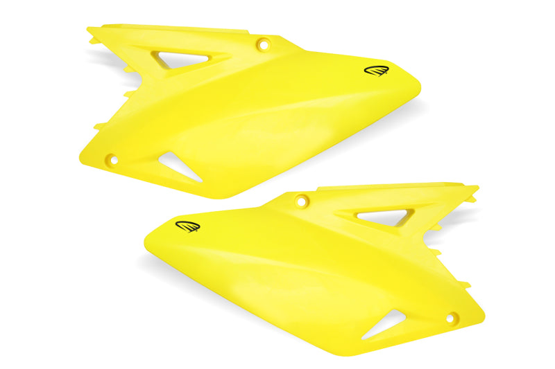 CYC Side Panels - Cycra 08-17 Suzuki RMZ 250-450 Side Number Panels - Yellow