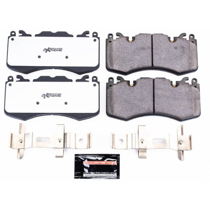 PSB Z36 Truck & Tow Brake Pads - Power Stop 10-17 Land Rover Range Rover Front Z36 Truck & Tow Brake Pads w/Hardware