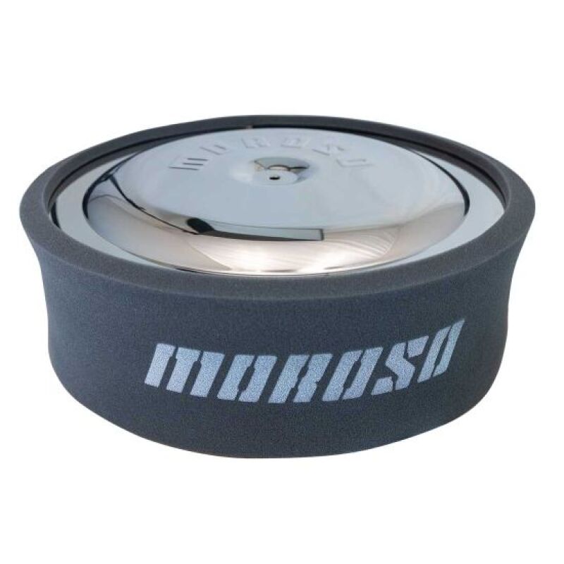 MOR Air Filters - Moroso 14in x 4in Foam Air Cleaner w/Filter Shield