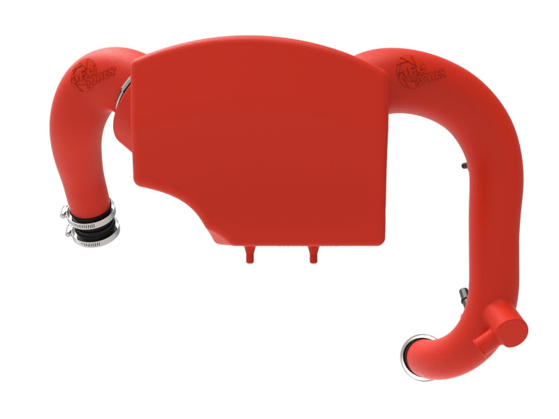 AFE Momentum GT Cold Air Intakes - aFe Momentum GT Red Pro Dry S Cold Air Intake System 20-23 Ford Explorer ST V6-3.0L TT