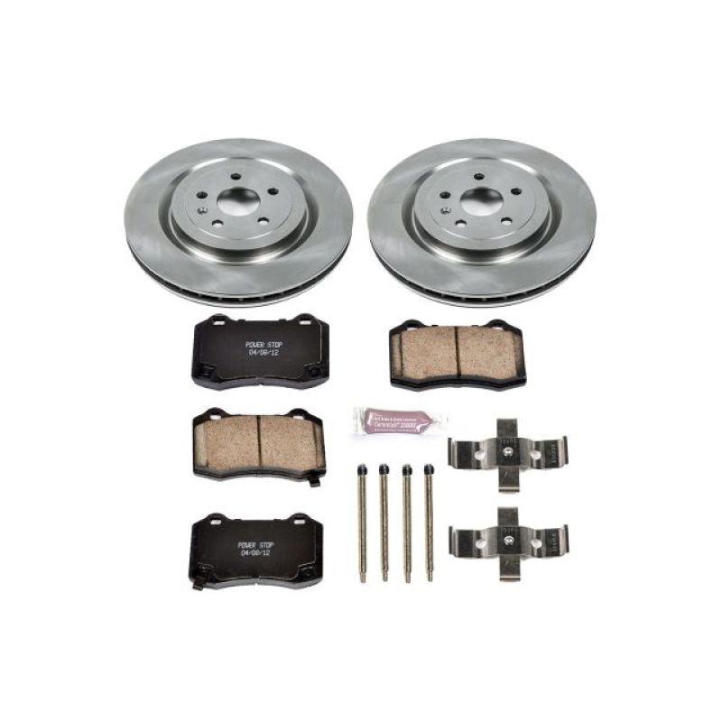 PSB Autospecialty Kit - Power Stop 09-15 Cadillac CTS Rear Autospecialty Brake Kit