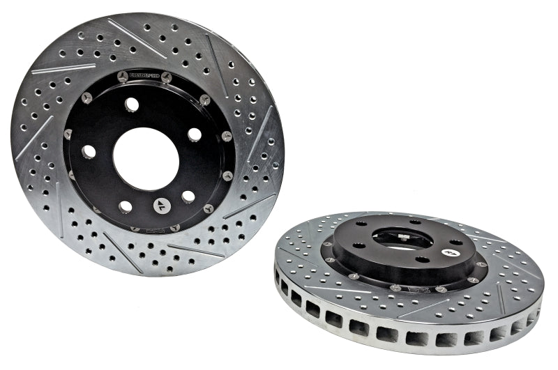 BAE Eradispeed Rotors - Baer Brakes 98-02 Chevrolet Camaro Base Eradispeed+ Front SDZ 2-Piece Performance Brake Rotors